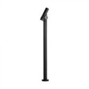 V-TAC VT-1187 Faretto led doppio fascio luminoso a piantana da giardino orientabile 2x2.6W 100cm colore nero 3000K IP44 - sku 10475