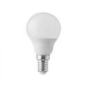 V-TAC VT-270 Mini-Globus-LED-Glühbirne E14 Samsung-Chip 6,5 W P45 warmweißes Licht 3000 K – SKU 21863