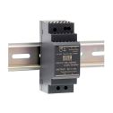 MeanWell HDR-30-12 Alimentatore ultra sottile montaggio su guida DIN Rail uscita singola 24W 12V 2A