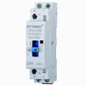 ETTROIT JX132251 Contattore AC Domestico 2P 25A 220v 50hz 1NO-1NC con Interruttore di Controllo Manuale DIN