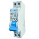 ETTROIT Interrupteur magnétothermique 1P+N 25A 220V 6KA JX152560