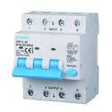 Interruttore magnetotermico differenziale 3P+N 40A 6kA 300mA 380V occupa 4 Moduli DIN Ettroit JX264063