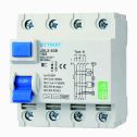 ETTROIT JX341669 Disjoncteur différentiel pur 4P 16A 30mA COURBE B 6KA AC/DC 380V