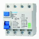 ETTROIT JX342569 Disjoncteur différentiel pur 4P 25A 30mA COURBE B 6KA AC/DC 380V