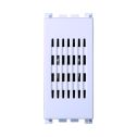 ETTROIT Buzzer 1 modulo 220V 6A Colore Bianco Compatibile Con Vimar Arke - VA1501B